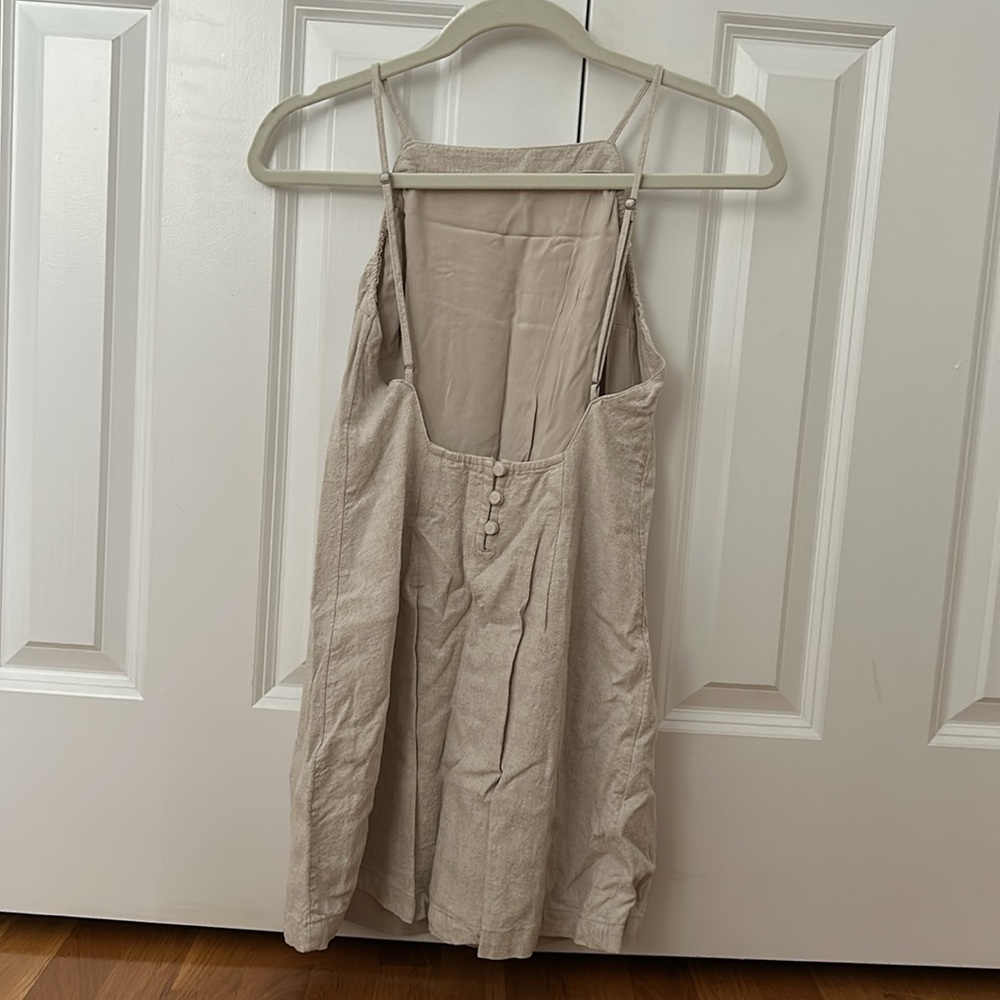 Abercrombie & Fitch Linen Blend Mini Dress - Picture 5 of 8